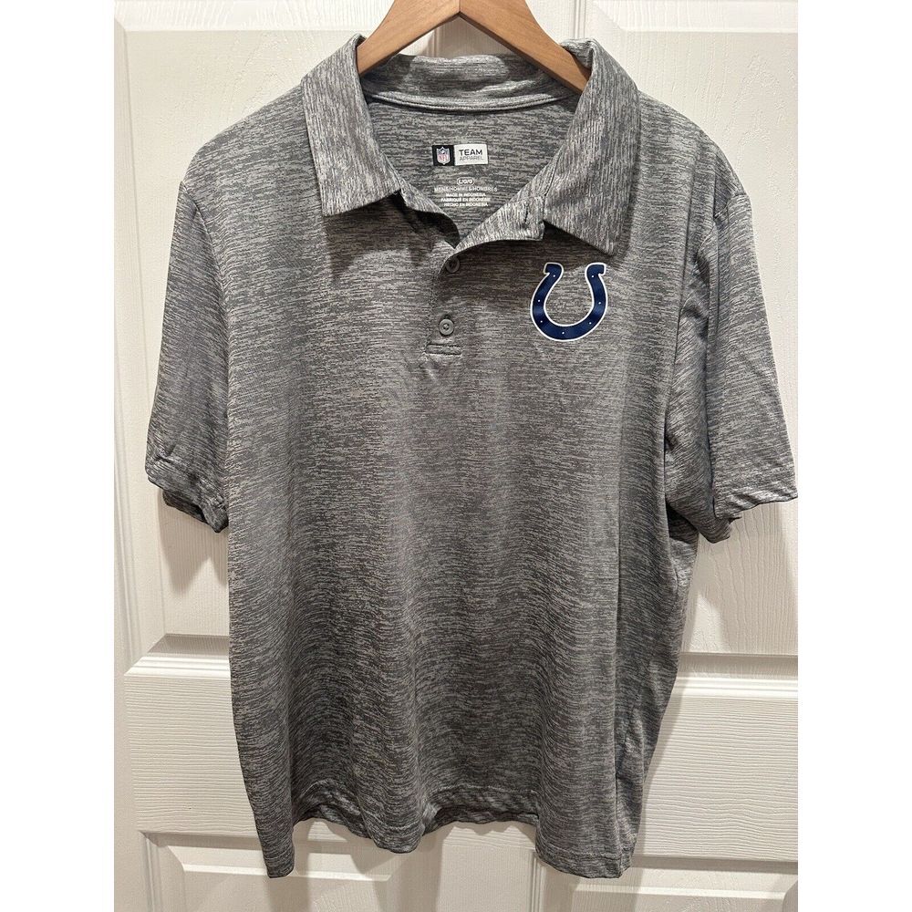 NFL Indianapolis Colts Men's Polo Size Large